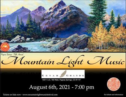 Mountain Light Music background image