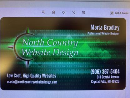 North Country Website Design background image